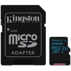 Carte Micro SDXC Canvas 128 Gb 