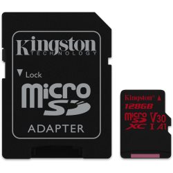 Carte Micro SDXC industrielle UHS-I 128GB -40/+85°