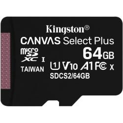 Carte Micro SDXC Canvas Select Plus 64Gb + adapt