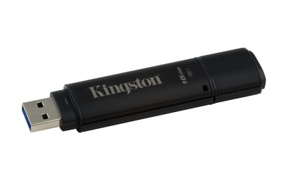 Clé USB 3.0 Kingston DataTraveler 4000 16Go 256 Bi