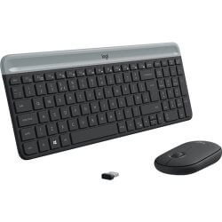 Ensemble clavier souris sans fil logitech MK470 