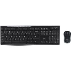 Ensemble clavier souris sans fil logitech MK270