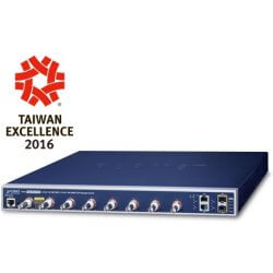 Switch PoE 240W Long range 8x Coaxe + 2Giga + 2SFP