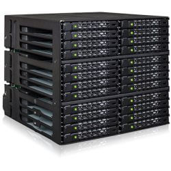 Backplane cage 24 baies 2,5" SAS/SATA SSD 3x 5,25