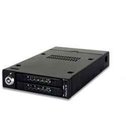 Rack amovible 2x 2,5" Raid 3"1/2