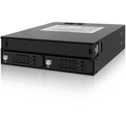 Backplane 2x 2.5” Sata/SAS + empl DVD Slim 5"1/4