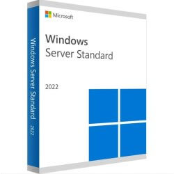 Windows 2022 Server Std 64 bits DVD 16 Core FR