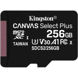 Carte Micro SDXC Canvas Select Plus 256Gb + adapt