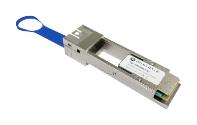 Convertisseur compact  QSFP28 100G vers SFP28 25G