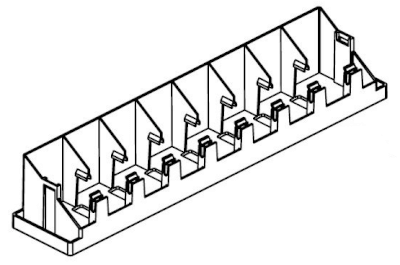 Kit tiroir + câbles intercon. batteries 20kW frame