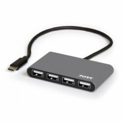 Hub USB 2.0 C vers 4 ports A