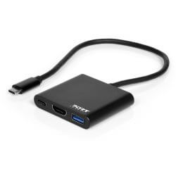 Docking Mini Type C HDMI + USB3 + USB C PD