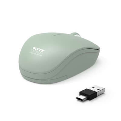 Souris collection Wireless 3 boutons USB Olive