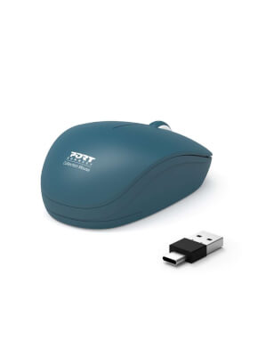 Souris collection Wireless 3 boutons USB Saphir