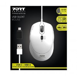 Souris Office Pro filaire blanche
