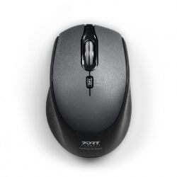 Souris office Pro Silent Wireless noire dual USB