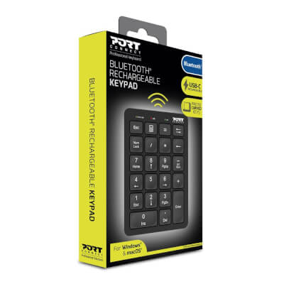 Pavé numérique Bluetooth rechargeable