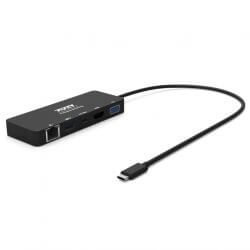 Docking Travel 1 4K HDMI + VGA + USB + RJ45 + PD