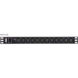 Multiprise rackable 1U 10A 12 ports Basic PDU