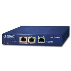 Extendeur PoE 802.3 at vers 2x PoE 803.3 af/at