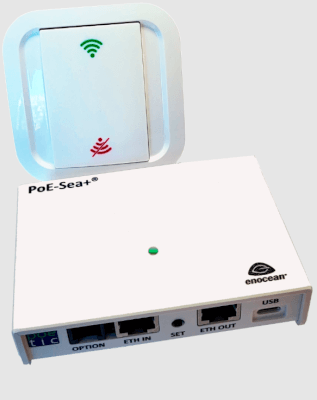 Kit de démarrage PoE-Sea+ avec interrupteur
