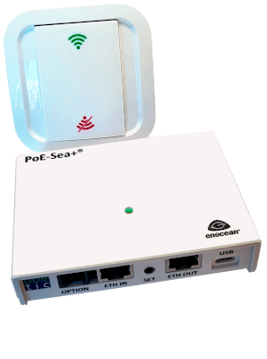 Kit de démarrage PoE-Sea+ avec interrupteur