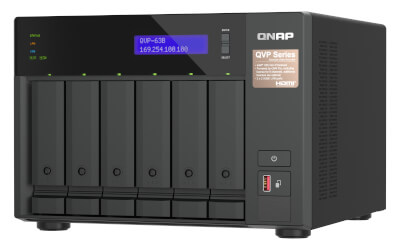 Serveur NVR Qnap QVP-63B