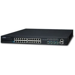 Switch 19" 24 Giga + 4 SFP+ L3 stackable