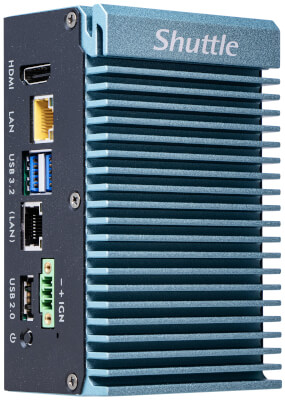 Shuttle SPCEL02P - Edge-PC PoE - à configurer