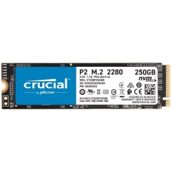 SSD Crucial P2 250Go NVMe 3.0 x4   M.2 2280