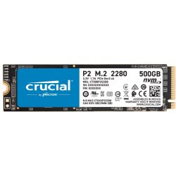 SSD Crucial P2 500Go NVMe 3.0 x4   M.2 2280