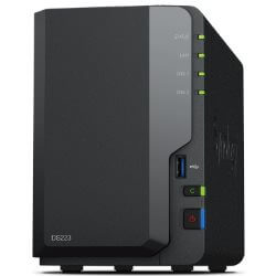 Serveur NAS TPE/Soho DS223 Sata 2 baies