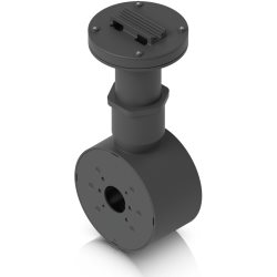 Support installation double caméra noir