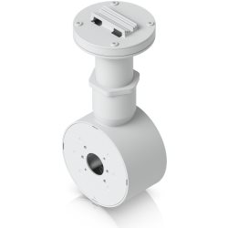 Support installation double caméra blanc