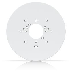 Plaque de fixation murale blanche