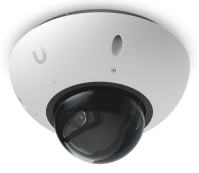 Caméra G6 Dome 4K IR 30m IP66/IK10 avec IA blanche