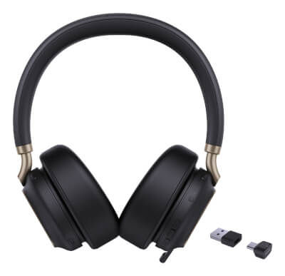 Casque Bluetooth BH76+ v2 Teams&UC Black USB A&C