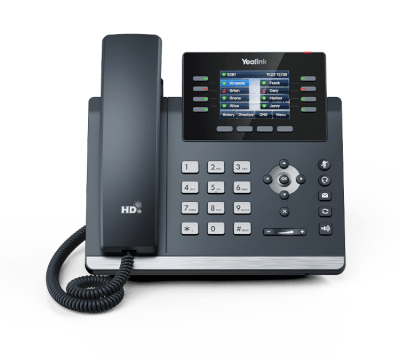 Téléphone SIP T44W Giga PoE ou Wifi