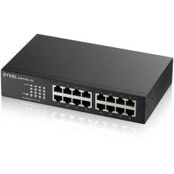 Switch 16 ports Gigabit desktop sans venti.