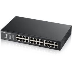 Switch 24 ports Gigabit desktop sans venti.