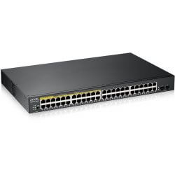 Switch 19" Smart 24 ports Giga +24 Giga PoE +2 SFP