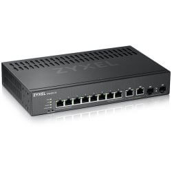 Switch 19" L2 8 ports Giga 2 ports Combo