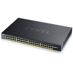 Switch 19" Smart 48 ports Giga POE 375 W + 4 SFP+