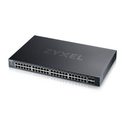 Switch 19" Smart 48 ports Giga + 4 SFP+