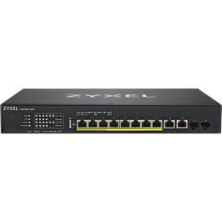 Switch 19" Smart 10 ports 10 Gbps POE RJ45 +2 SFP+