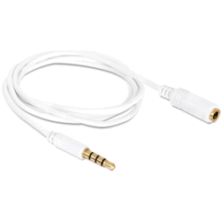 Câble prolongateur audio jack Apple 4 points 1m