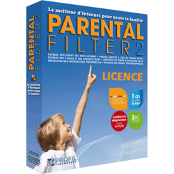 Filtrage Parental 2 Edition profils 3 PC 1 an Lic.