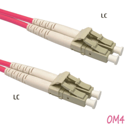 Jarretière OM4 LC/UPC Duplex Primacy 1m