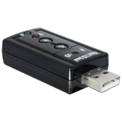 Carte son USB 7.1 avec contrôle de volume