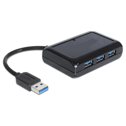 Adaptateur USB 3.0 - ethernet Giga + hub 3 ports